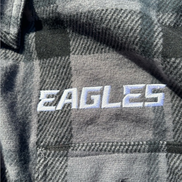 Darius Rucker NFL Eagles Gray Plaid Jacket - Picture 2 of 5